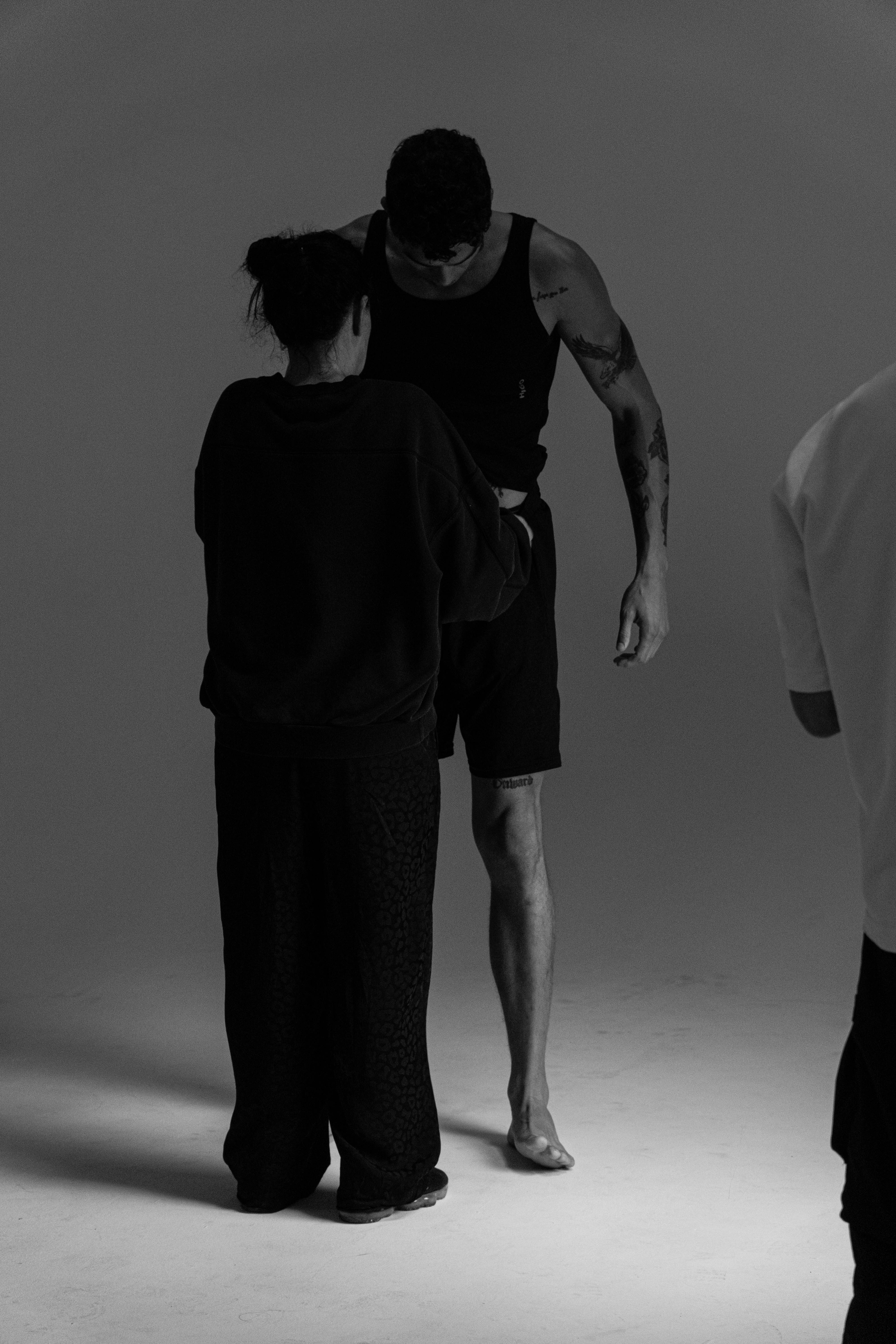 Behind the scenes photoshoot — Push performance living.