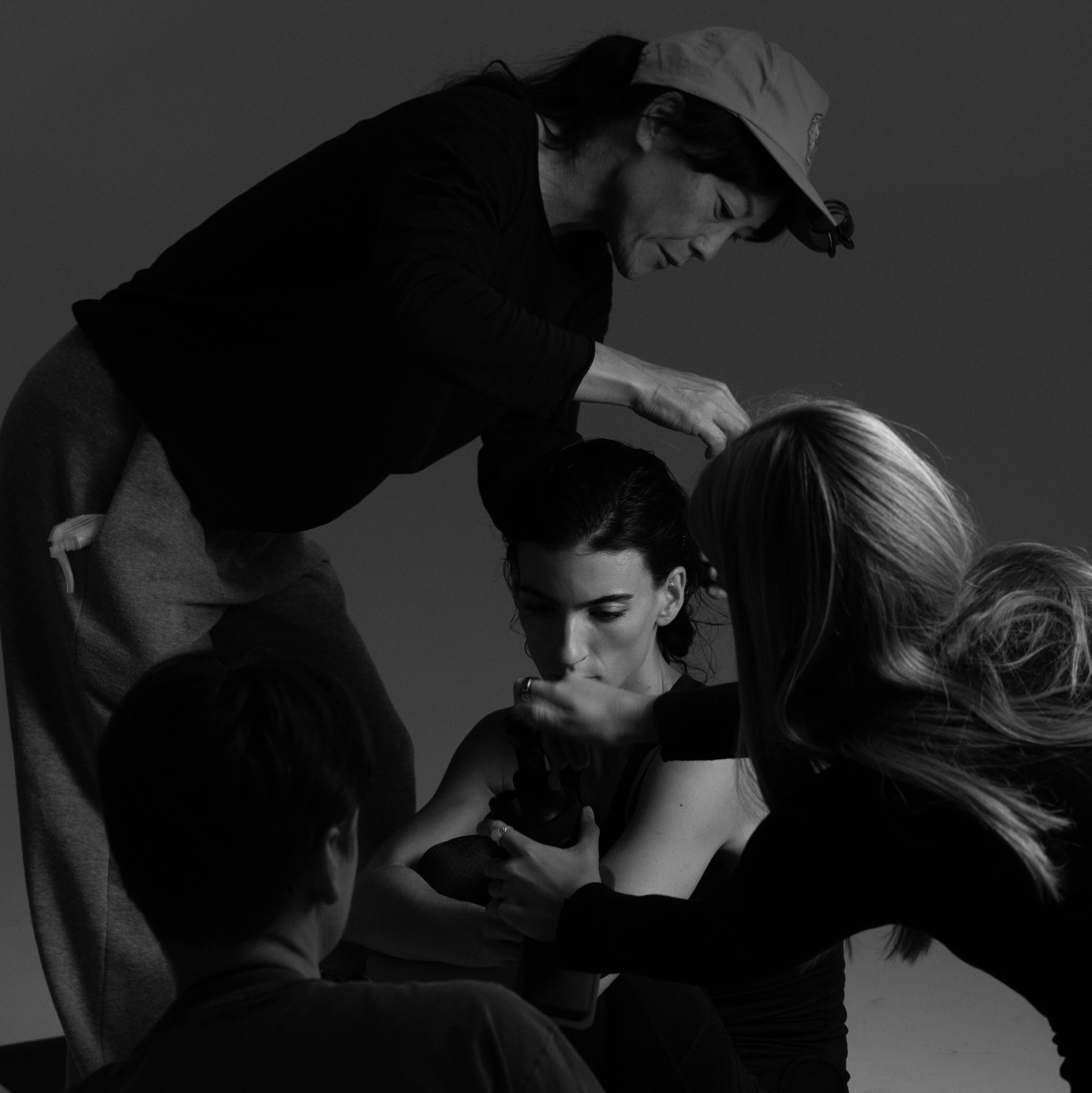 Push photoshoot behind the scenes