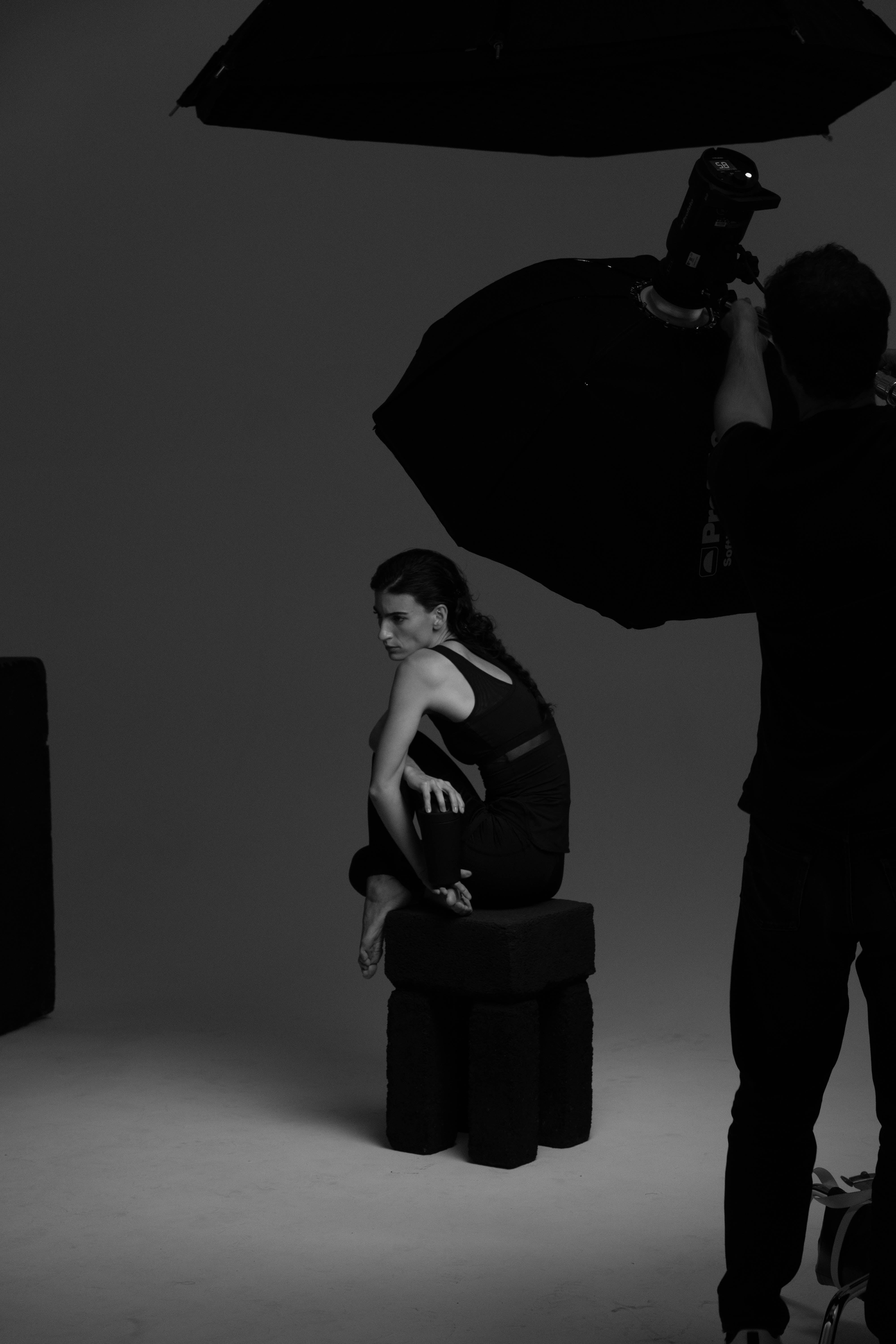 Behind the scenes photoshoot — Push performance living.