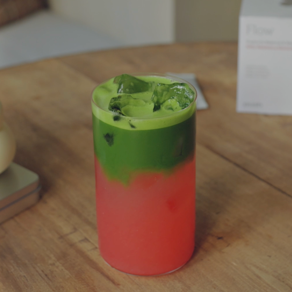 When electrolytes meet matcha.
